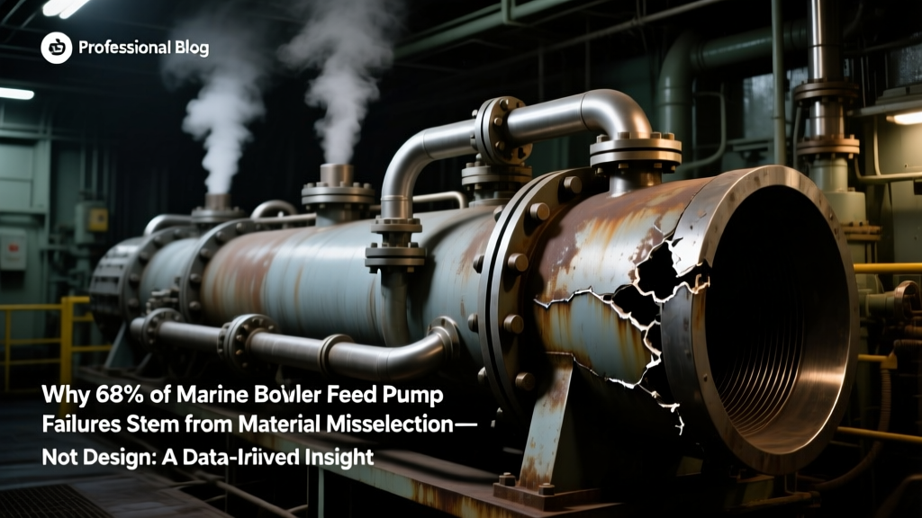 Why 68% of Marine Boiler Feed Pump Failures Stem from Material Misselection—Not Design: A Data-Driven Guide to Boiler Feed Pump Applications in Marine & Shipbuilding with NPSH Validation, Corrosion Benchmarks, and Offshore Platform Duty Cycle Analysis
