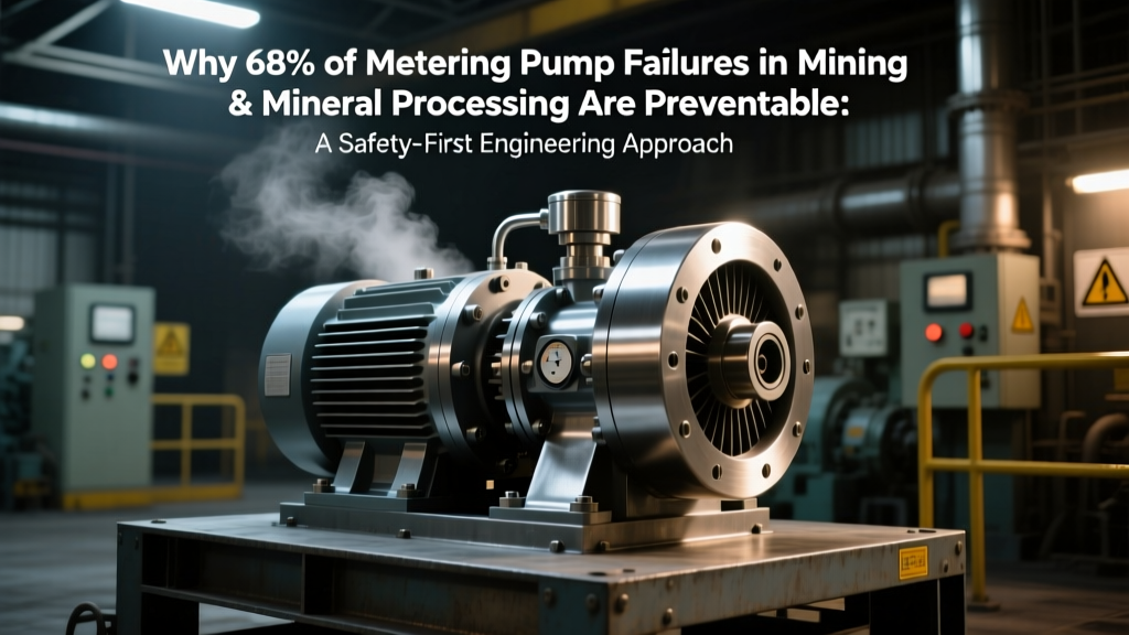 Why 68% of Metering Pump Failures in Mining & Mineral Processing Are Preventable: A Safety-First Engineer’s Field Guide to Reliable Chemical Dosing Under Extreme Conditions