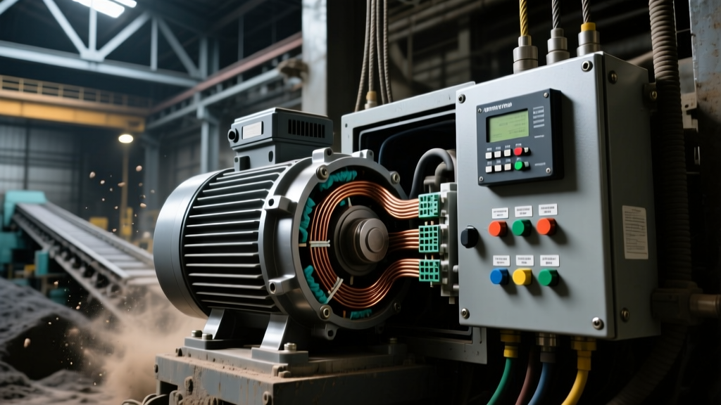 Why 68% of Mine-Site Motor Failures Stem from Material Misselection (Not Voltage Spikes): A Step-by-Step Guide to Electric Motor Applications in Mining & Mineral Processing with Real-World Torque Calculations, ISO 8528-1 Compliance Checks, and Dust-Explosion-Proof Sizing Tables