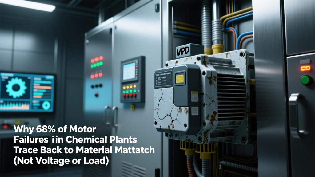 Why 68% of Motor Failures in Chemical Plants Trace Back to Material Mismatch (Not Voltage or Load): A Process-First Guide to Electric Motor Applications in Chemical Processing with Real Petrochemical Flow Contexts