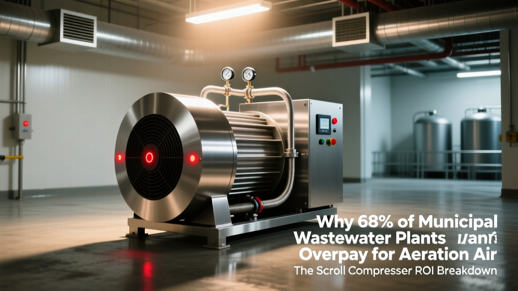 Why 68% of Municipal Wastewater Plants Overpay for Aeration Air: The Scroll Compressor ROI Breakdown You’re Missing — Real-World Efficiency Data, Material Lifespan Benchmarks, and How to Cut Lifecycle Costs by 31–47% in Water & Wastewater Treatment