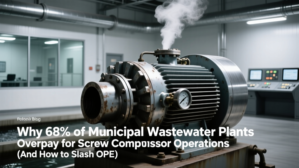 Why 68% of Municipal Wastewater Plants Overpay for Screw Compressor Operations (And How to Slash OPEX by 31–47% with Right-Spec Air Systems for Aeration, Sludge Drying & Odor Control)