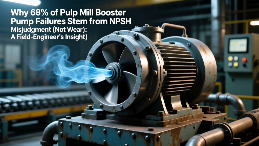 Why 68% of Pulp Mill Booster Pump Failures Stem from NPSH Misjudgment (Not Wear): A Field-Engineer’s No-Fluff Guide to Reliable Booster Pump Applications in Pulp & Paper — Selection, Materials, Performance, and Real-World Best Practices
