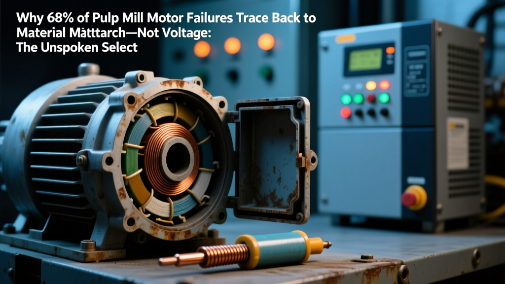 Why 68% of Pulp Mill Motor Failures Trace Back to Material Mismatch—Not Voltage: The Unspoken Selection Framework for Electric Motor Applications in Pulp & Paper That Engineers Overlook (With Real-Time Case Study from Stora Enso’s Nymölla Mill)