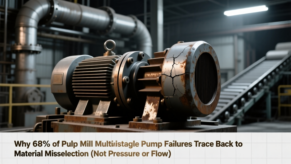 Why 68% of Pulp Mill Multistage Pump Failures Trace Back to Material Misselection (Not Pressure or Flow): A Field-Engineer’s Guide to Multistage Pump Applications in Pulp & Paper That Actually Survives Black Liquor, Chlorine Dioxide, and 120°C Condensate Loops
