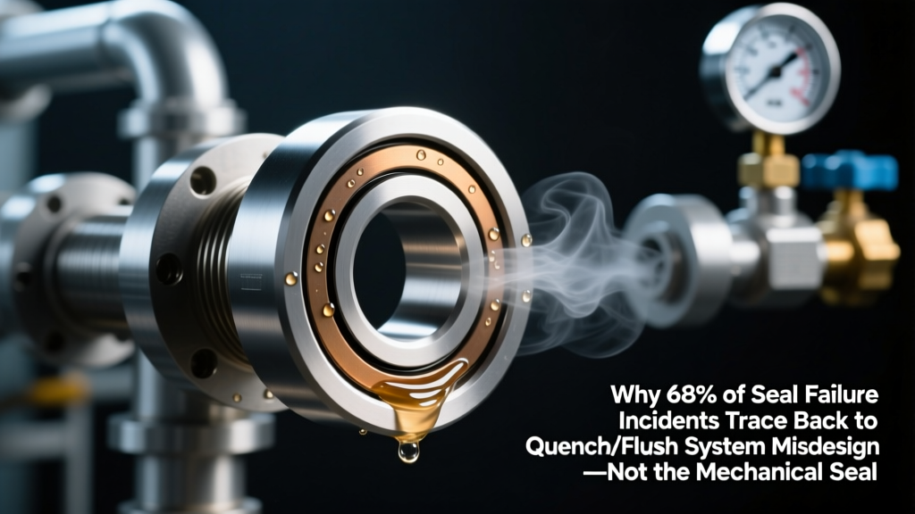 Why 68% of Seal Failure Incidents Trace Back to Quench/Flush System Misdesign—Not the Mechanical Seal Itself (Steam, Water & Gas Quench Explained with Real Piping Layouts, Flow Rate Benchmarks, and Monitoring Best Practices)