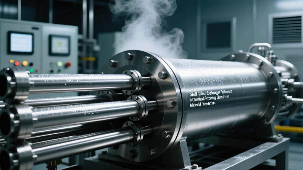 Why 68% of Shell and Tube Heat Exchanger Failures in Chemical Processing Stem from Material Misselection (Not Design) — A Process-Engineer’s Field Guide with Real Flow Calculations, ASME Section VIII Compliance Checks, and Petrochemical-Specific Sizing Benchmarks