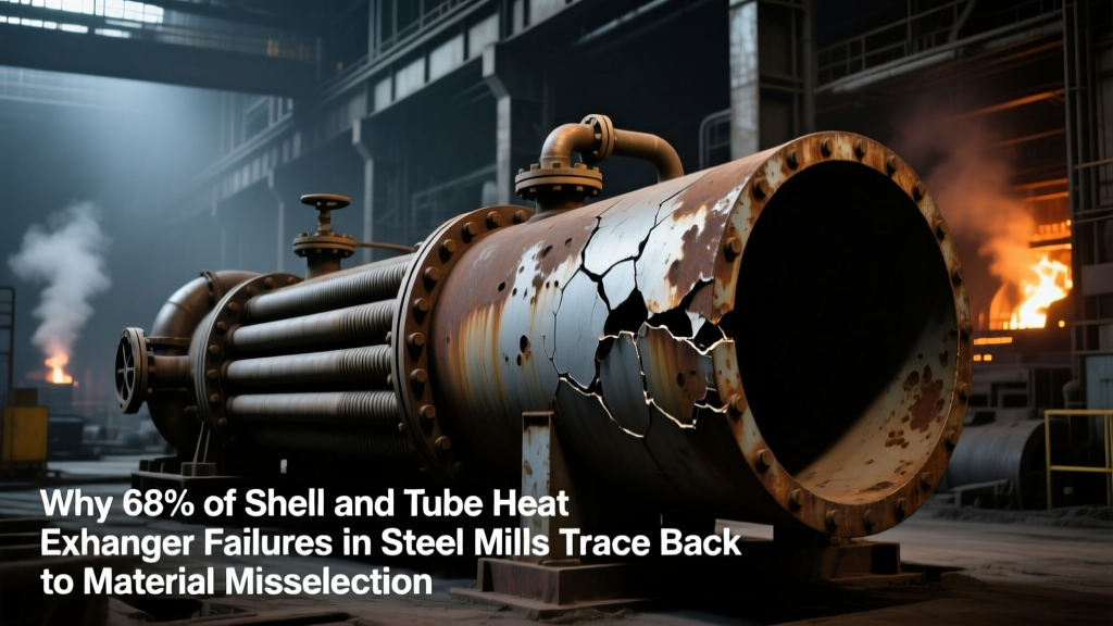 Why 68% of Shell and Tube Heat Exchanger Failures in Steel Mills Trace Back to Material Misselection (Not Design): A Field-Tested Guide to Correct Applications, ASME BPVC-Compliant Materials, Hygienic Cooling Loops, and 3 Immediate Fixes You Can Implement Before Shift Change