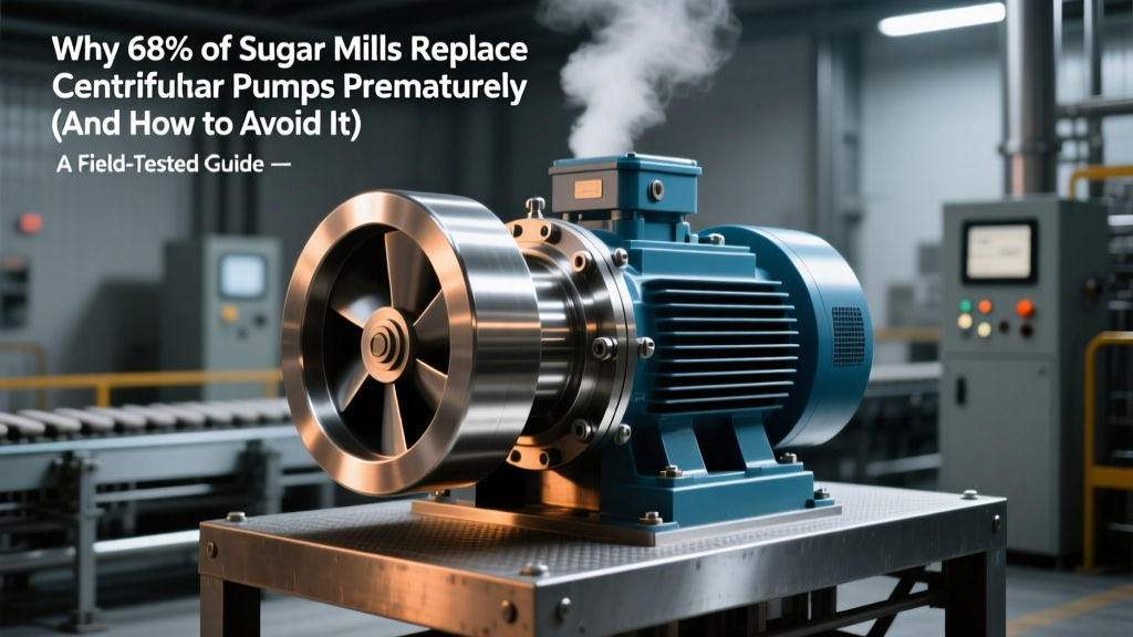 Why 68% of Sugar Mills Replace Centrifugal Pumps Prematurely (And How to Avoid It): A Field-Tested Guide to Centrifugal Pump Applications in Sugar Processing — Material Specs, Selection Criteria, and Real-World Operational Fixes for Clarifiers, Evaporators, and Crystallizers