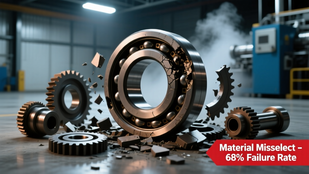 Why 68% of Tapered Roller Bearing Failures in Food & Beverage Lines Trace Back to Material Misselection—Not Load Miscalculation: A Regulatory-First Guide to ISO 21473-1–Compliant Bearing Selection, Sanitary Mounting, and Real-World Life Extension Tactics