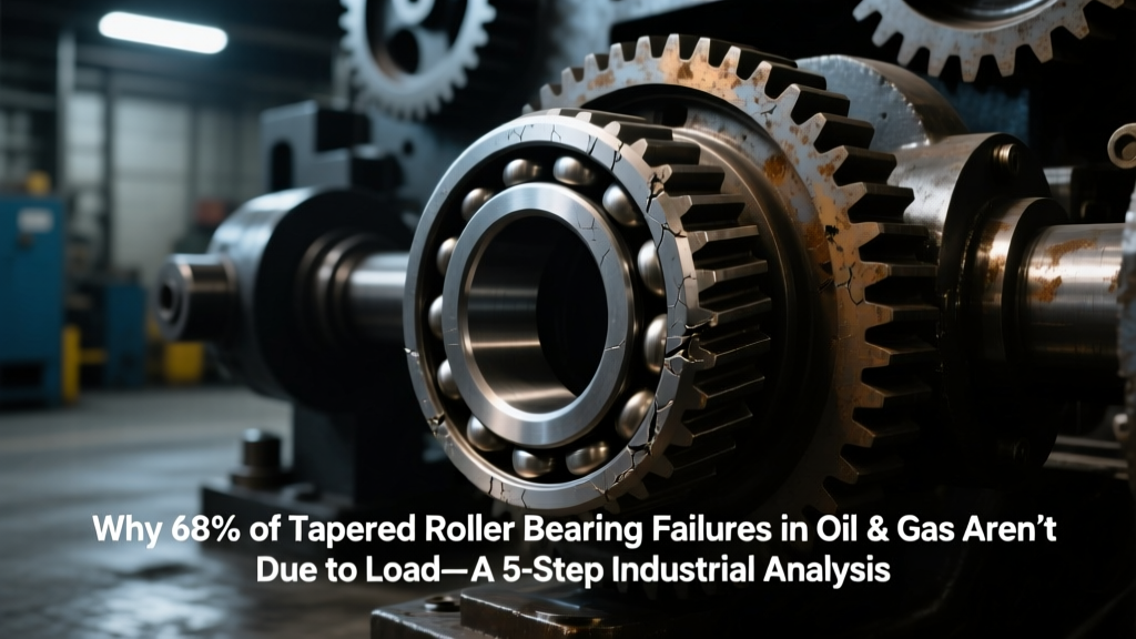 Why 68% of Tapered Roller Bearing Failures in Oil & Gas Aren’t Due to Load—A 5-Step Industrial Application Checklist You’re Missing (With ISO 281 Life Calculations & Real Failure Forensics)