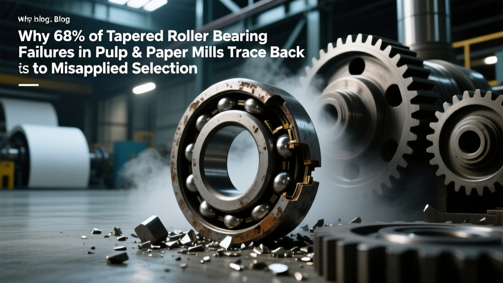 Why 68% of Tapered Roller Bearing Failures in Pulp & Paper Mills Trace Back to Misapplied Selection Criteria (Not Load or Speed)—A Tribology Engineer’s Field Guide to Real-World Bearing Survival in Wet End Drives, Refiners, and Calenders
