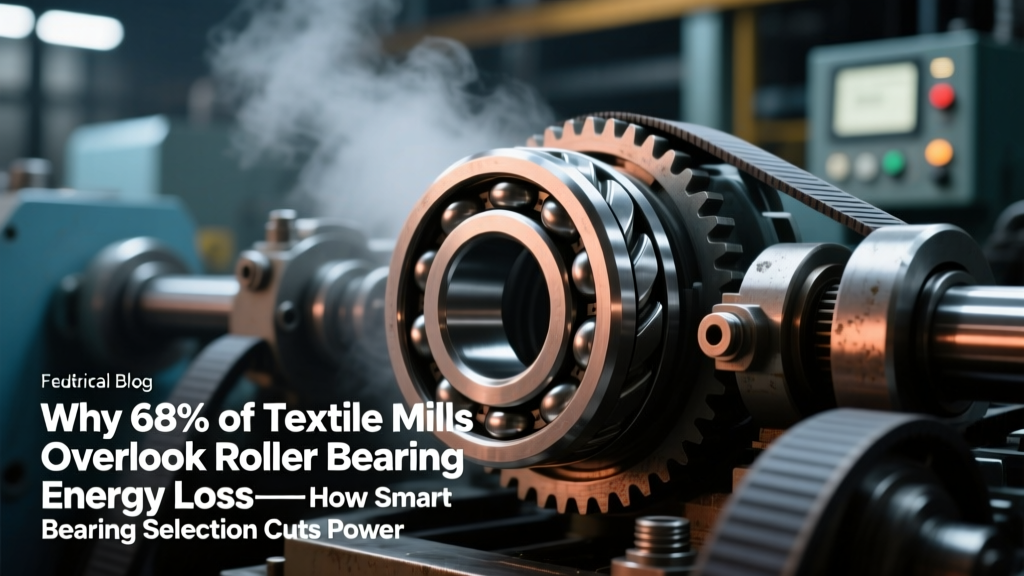 Why 68% of Textile Mills Overlook Roller Bearing Energy Loss—How Smart Bearing Selection Cuts Power Use by 12–22% in Spinning, Weaving & Finishing Lines (A Sustainability-First Guide to Roller Bearing Applications in Textile & Fabric Manufacturing)