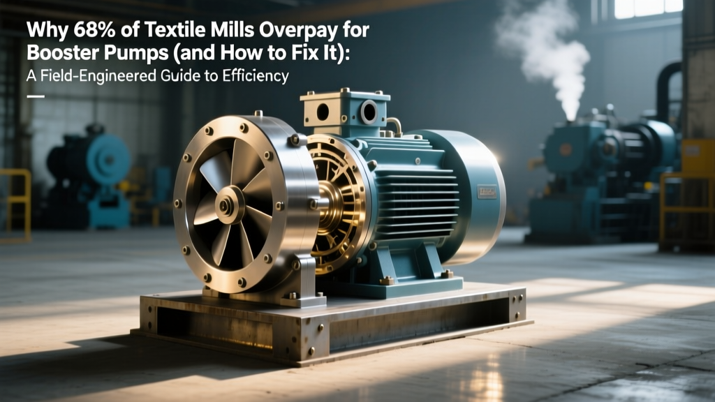 Why 68% of Textile Mills Overpay for Booster Pumps (and How to Fix It): A Field-Engineered Guide to Booster Pump Applications in Textile Manufacturing — Material Specs, NPSH Calculations, Real Dyeing Line Pressure Drops, and ISO 5199-Compliant Selection Criteria