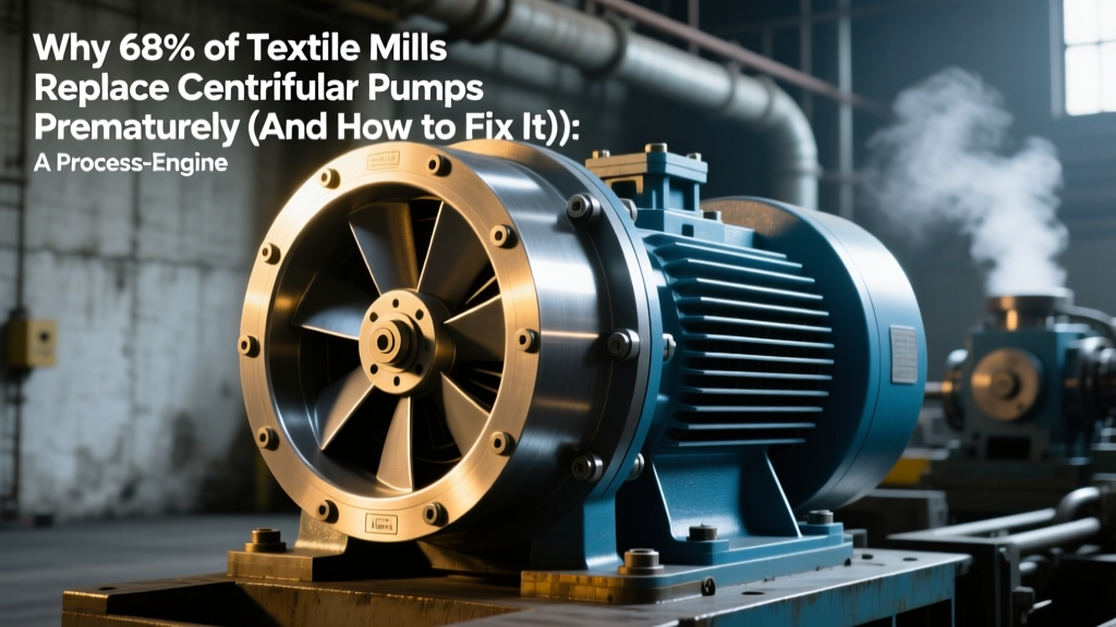 Why 68% of Textile Mills Replace Centrifugal Pumps Prematurely (And How to Fix It): A Process-Engineer’s Field Guide to Centrifugal Pump Applications in Textile Manufacturing — Material Compatibility, NPSH Margin Calibration, and Real-World Dye Bath Flow Optimization
