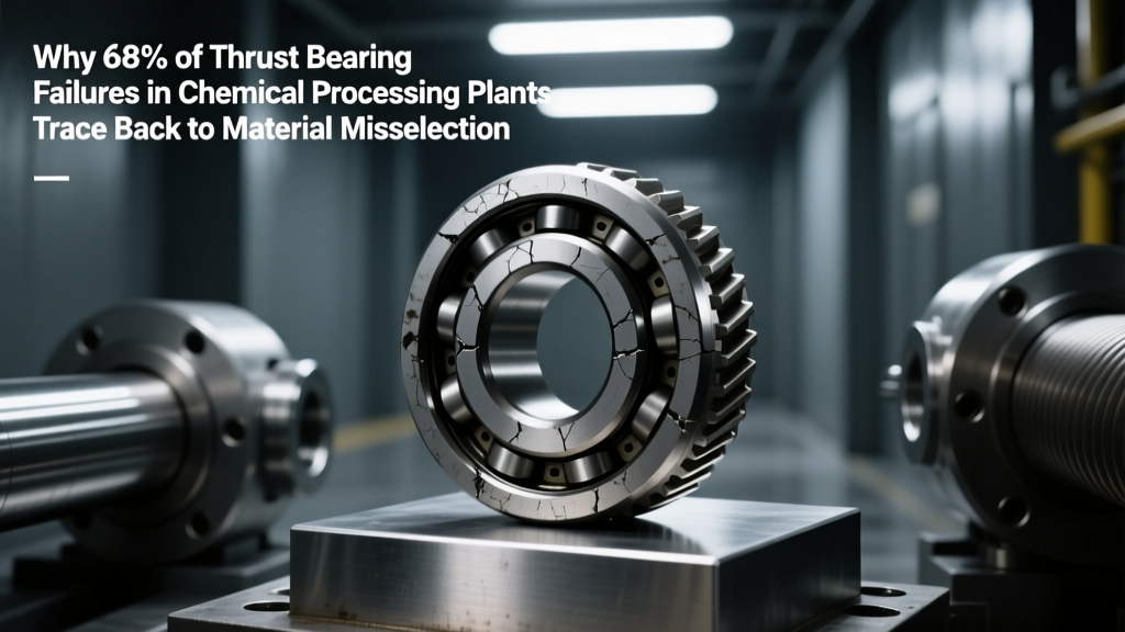 Why 68% of Thrust Bearing Failures in Chemical Processing Plants Trace Back to Material Misselection—Not Load Miscalculation: A Field-Validated Guide to ISO 281–Compliant Selection, Corrosion-Resistant Materials, and API 610–Aligned Best Practices for Centrifugal Pumps, Compressors, and Agitators