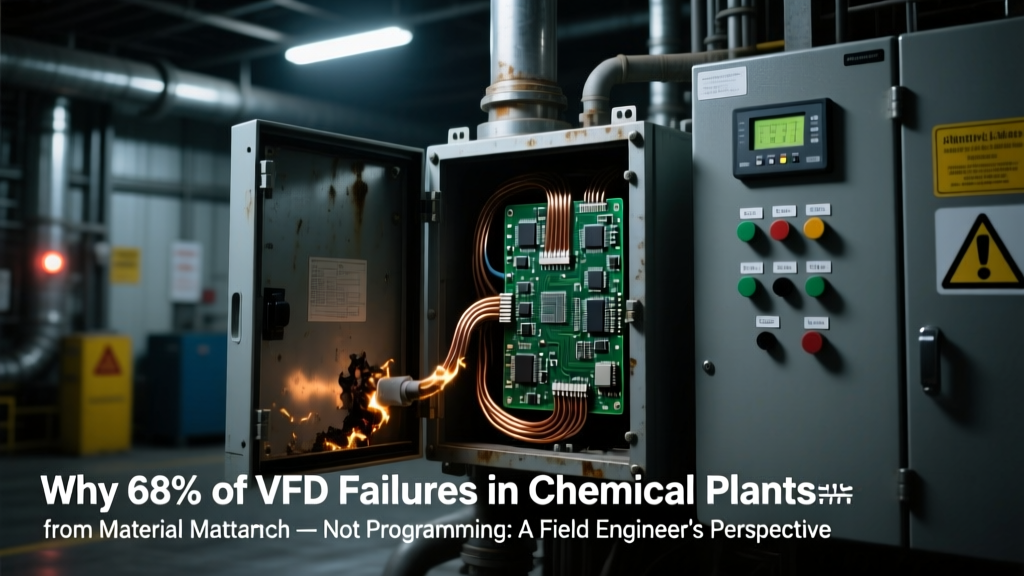 Why 68% of VFD Failures in Chemical Plants Stem from Material Mismatch — Not Programming: A Field Engineer’s Guide to Specifying Drives for Corrosive, Abrasive & High-Temp Fluid Handling