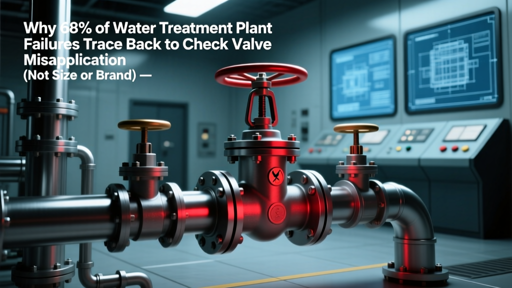 Why 68% of Water Treatment Plant Failures Trace Back to Check Valve Misapplication (Not Size or Brand)—A Field Engineer’s Real-World Breakdown of Critical Applications in Water, Wastewater, Desalination & Distribution Systems