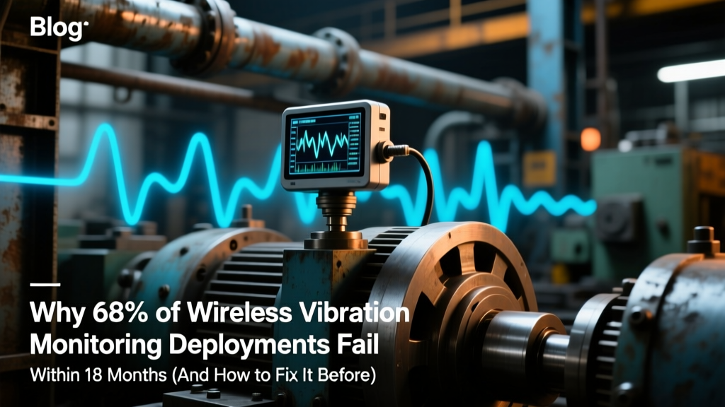Why 68% of Wireless Vibration Monitoring Deployments Fail Within 18 Months (And How to Fix It Before You Install a Single Sensor)