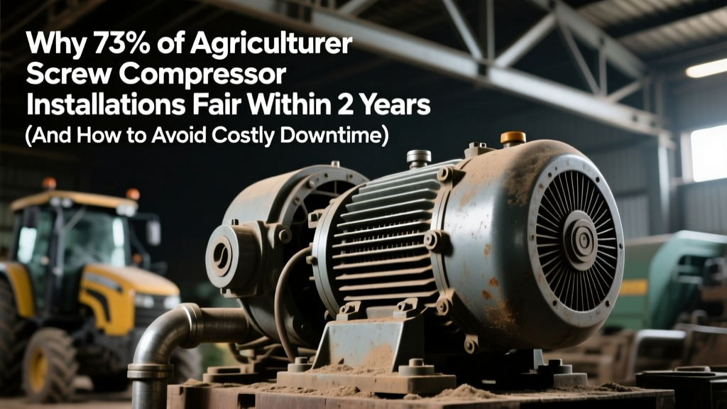 Why 73% of Agricultural Screw Compressor Installations Fail Within 2 Years (And How to Avoid Costly Downtime in Drip, Pivot & Frost Protection Systems)