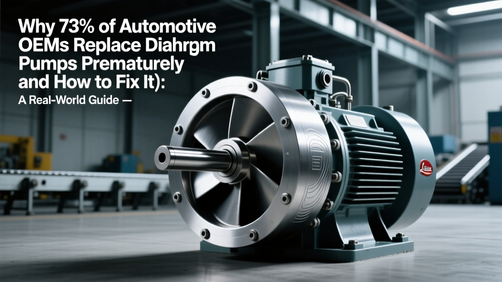 Why 73% of Automotive OEMs Replace Diaphragm Pumps Prematurely (and How to Fix It): A Real-World Guide to Diaphragm Pump Applications in Automotive Manufacturing — Selection, Materials, NPSH Pitfalls, and Line-Specific Best Practices