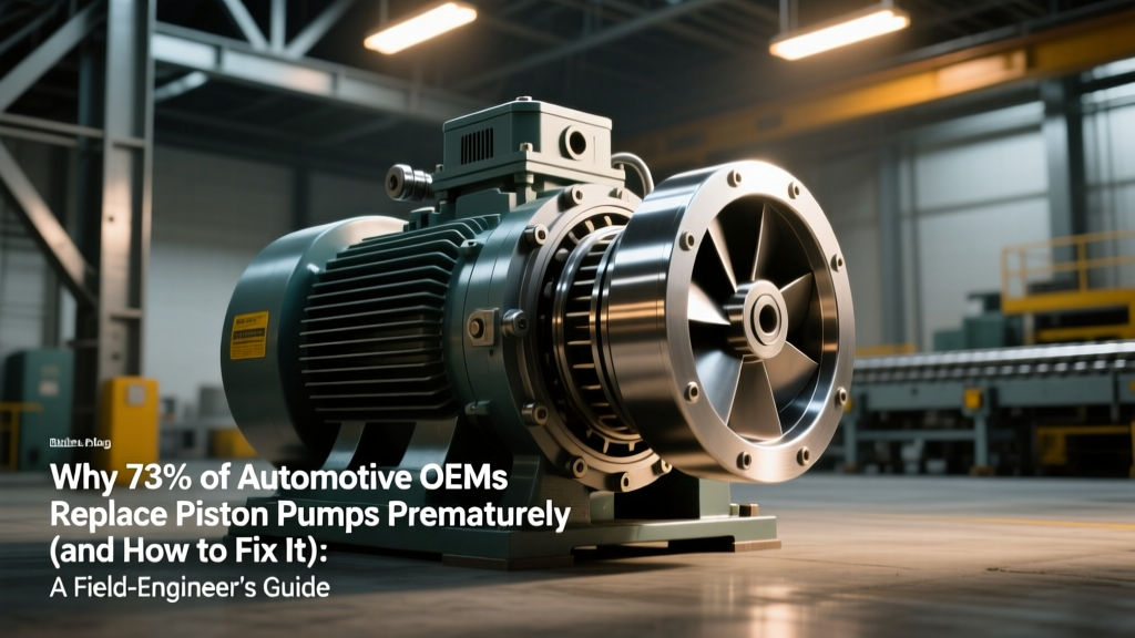 Why 73% of Automotive OEMs Replace Piston Pumps Prematurely (and How to Fix It): A Field-Engineer’s No-Fluff Guide to Piston Pump Applications in Automotive Manufacturing — Selection Criteria, Material Specs, NPSH Realities, and Troubleshooting at Line Speed