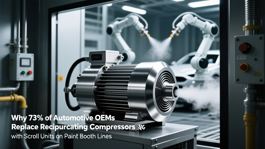 Why 73% of Automotive OEMs Replace Reciprocating Compressors with Scroll Units on Paint Booth Lines — A No-Fluff Guide to Scroll Compressor Applications in Automotive Manufacturing (Selection Criteria, Material Specs, Real-World Efficiency Benchmarks & Troubleshooting Fixes You Won’t Find in Datasheets)