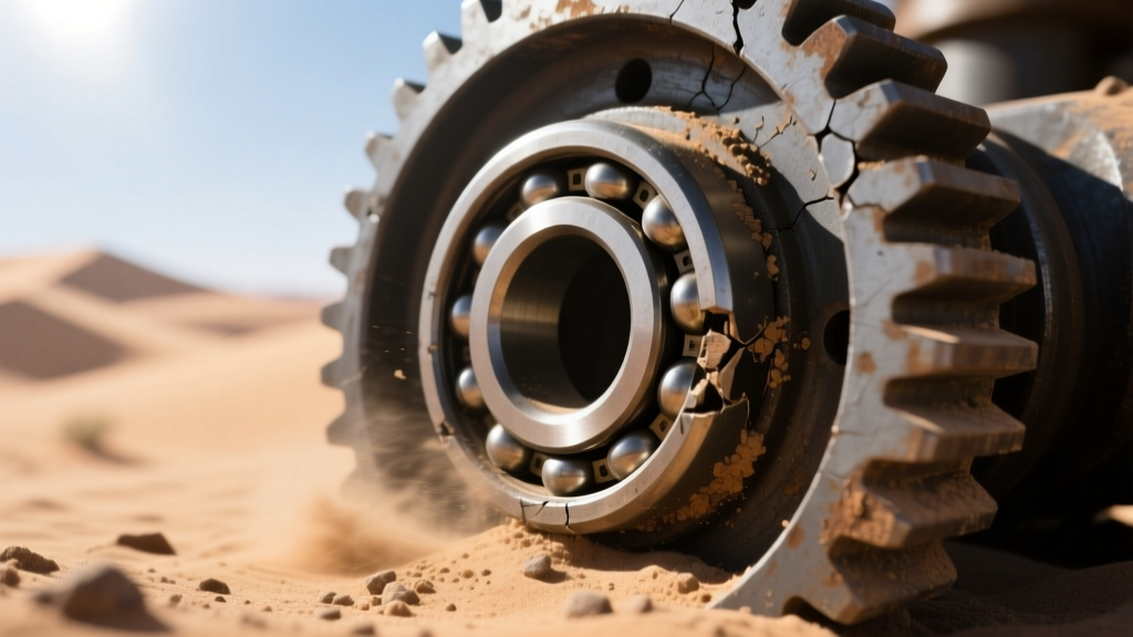 Why 73% of Ball Bearings Fail Prematurely in Deserts (And the 5 Non-Negotiable Requirements You’re Probably Overlooking for Sand, Dust & 60°C+ Heat)