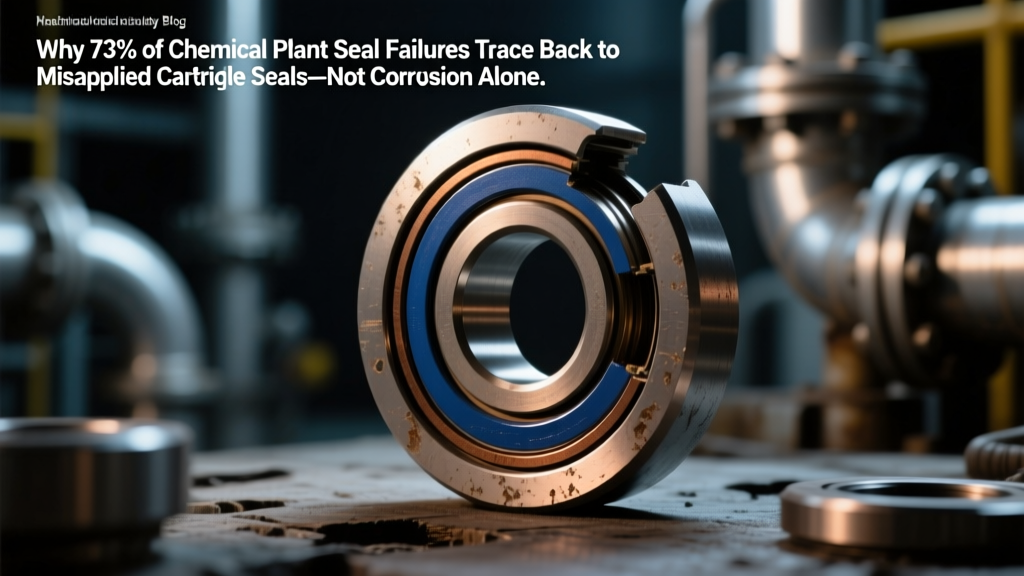 Why 73% of Chemical Plant Seal Failures Trace Back to Misapplied Cartridge Seals—Not Corrosion Alone: A Field Engineer’s Breakdown of Real-World Cartridge Seal Applications in Chemical Processing for Corrosive, Abrasive, and High-Temperature Fluids