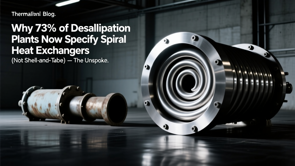 Why 73% of Desalination Plants Now Specify Spiral Heat Exchangers (Not Shell-and-Tube) — The Unspoken Thermal Efficiency, Fouling Resistance, and TEMA-Compliant Design Advantages You’re Overlooking in Water & Wastewater Treatment
