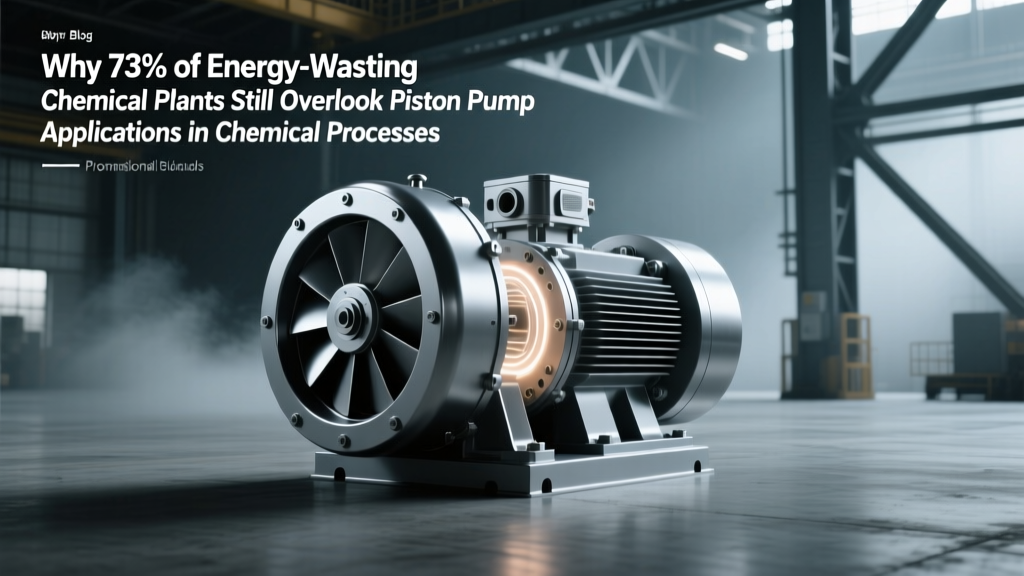Why 73% of Energy-Wasting Chemical Plants Still Overlook Piston Pump Applications in Chemical Processing — And How Retrofitting One Unit Cuts Steam Demand by 42% While Handling 350°C HCl Slurries Safely