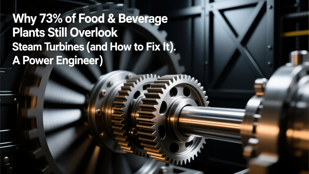 Why 73% of Food & Beverage Plants Still Overlook Steam Turbines (and How to Fix It): A Power Engineer’s No-Fluff Guide to Real-World Steam Turbine Applications in Food Processing and Beverage Manufacturing — Selection, Stainless Steel Requirements, Efficiency Tuning, and FDA-Compliant Best Practices
