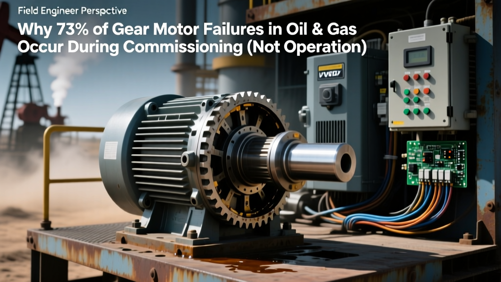 Why 73% of Gear Motor Failures in Oil & Gas Occur During Commissioning (Not Operation) — A Field Engineer’s Real-World Guide to Upstream, Refining & Pipeline Installations