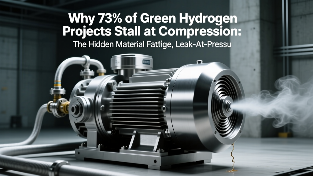 Why 73% of Green Hydrogen Projects Stall at Compression: The Hidden Material Fatigue, Leak-At-Pressure Paradox, and How Next-Gen Ionic Liquid Lubricants & Additive-Manufactured Alloy Liners Are Solving It — A 2024 Deep Dive into Hydrogen Compressor Technology: Challenges and Solutions