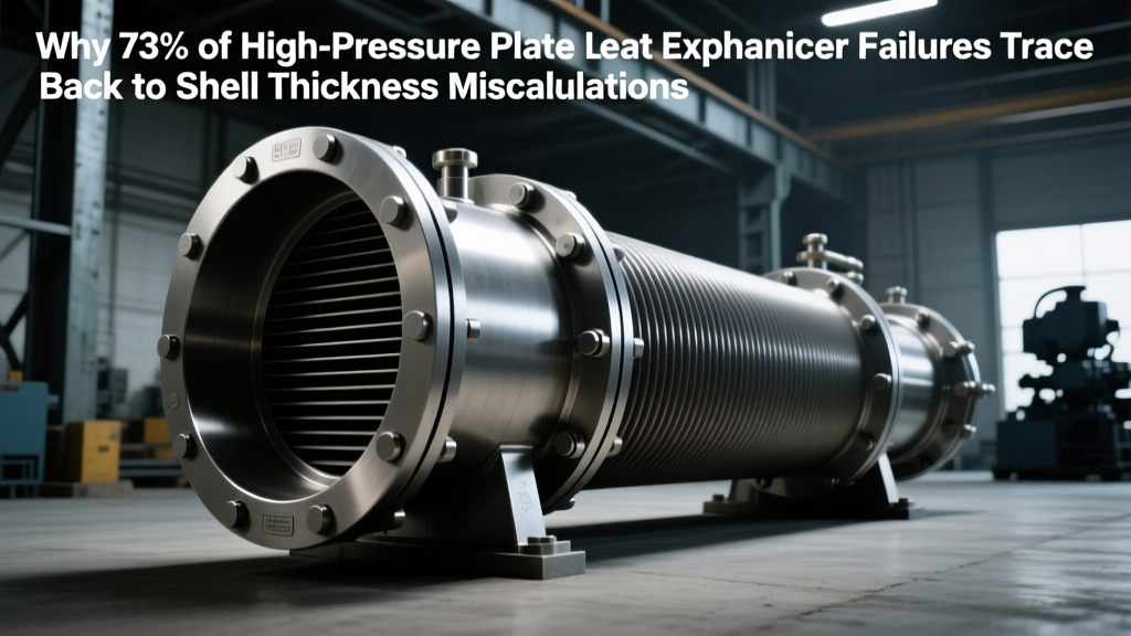 Why 73% of High-Pressure Plate Heat Exchanger Failures Trace Back to Shell Thickness Miscalculations (Not Gasket Leaks): A Precision Design & Construction Guide with ASME BPVC Section VIII Div. 2–Compliant Sizing Tables, Tube Wall Thickness Formulas, and Hydrotest Protocols You Can’t Afford to Skip