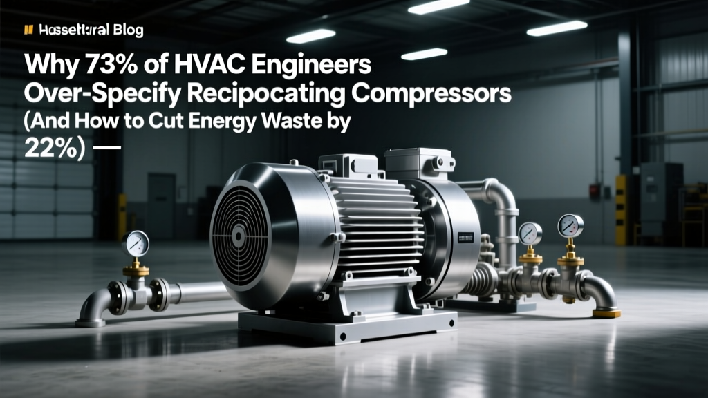 Why 73% of HVAC Engineers Over-Specify Reciprocating Compressors (And How to Cut Energy Waste by 22–38% with Right-Sized, Modern Control Strategies)