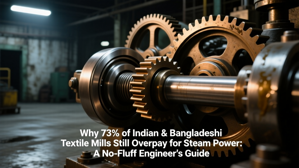 Why 73% of Indian & Bangladeshi Textile Mills Still Overpay for Steam Power: A No-Fluff Engineer’s Guide to Steam Turbine Applications in Textile Manufacturing — Selection Criteria, Material Specs, Real Efficiency Curves, and Why Your Current Back-Pressure Turbine Is Costing You ₹2.4M/Year