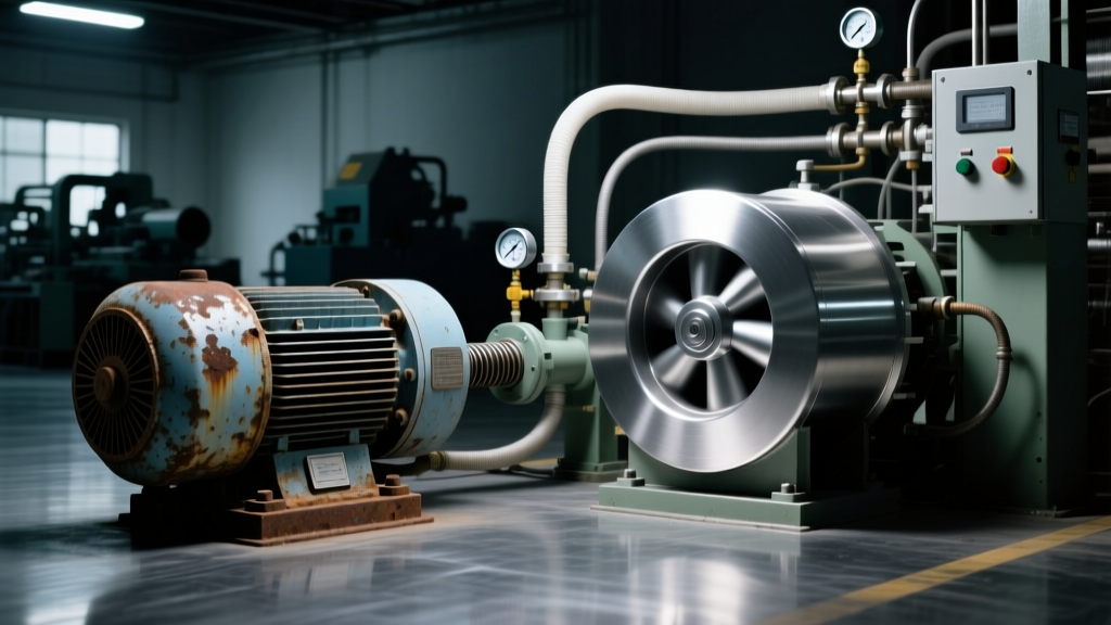 Why 73% of Indian denim mills replaced screw compressors with rotary vane units for air-jet looms — the definitive, plant-tested guide to rotary vane compressor applications in textile manufacturing (selection, materials, pressure stability, and ISO 8573-1 Class 2 compliance).
