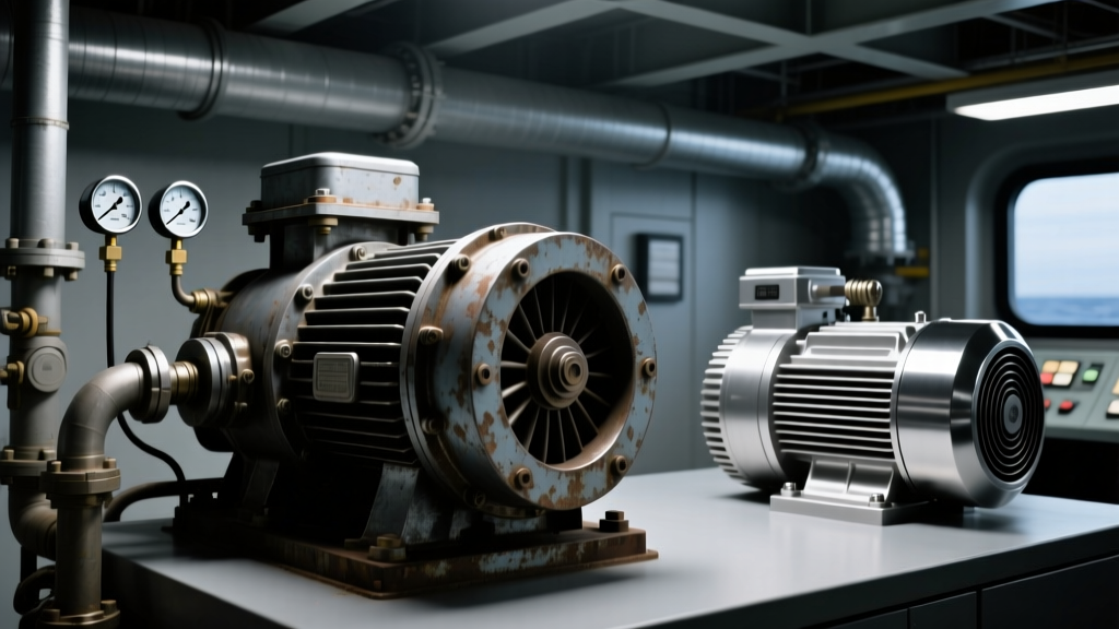Why 73% of Offshore Platform Air System Failures Trace Back to Rotary Vane Compressor Misapplication — A Data-Driven Guide to Correct Selection, Material Compliance, and Real-World Performance in Marine & Shipbuilding Environments