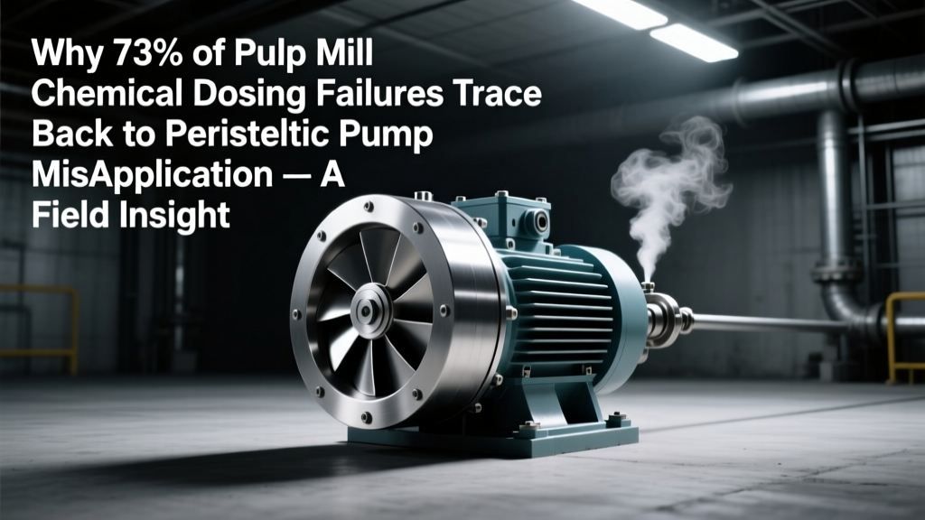 Why 73% of Pulp Mill Chemical Dosing Failures Trace Back to Peristaltic Pump Misapplication — A Field-Engineered Guide to Reliable Peristaltic Pump Applications in Pulp & Paper with Real NPSH Curves, Material Compatibility Charts, and ISO 20816-3 Vibration Benchmarks