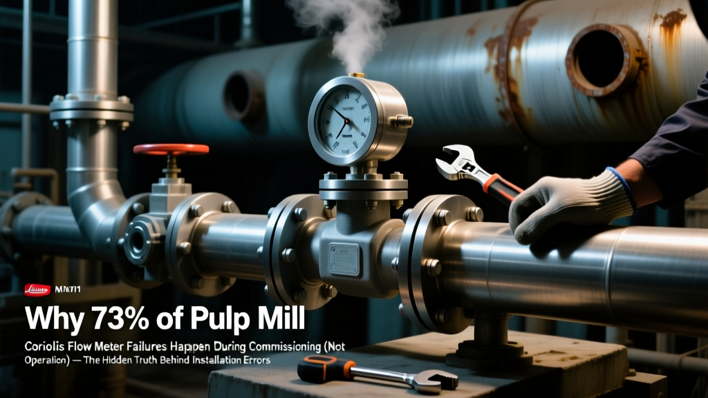Why 73% of Pulp Mill Coriolis Flow Meter Failures Happen During Commissioning (Not Operation) — The 5 Installation Pitfalls Killing Accuracy in Black Liquor, Bleach Stock, and Coating Lines