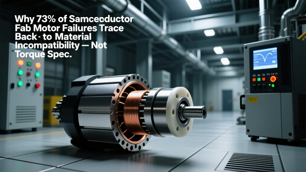 Why 73% of Semiconductor Fab Motor Failures Trace Back to Material Incompatibility — Not Torque Specs: A Data-Driven Guide to Electric Motor Applications in Semiconductor & Electronics Manufacturing