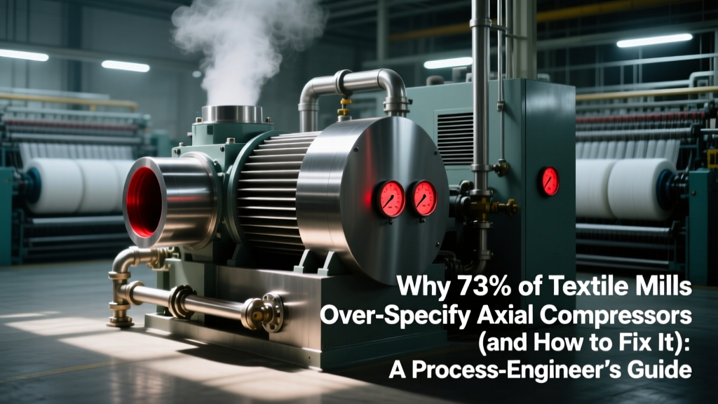 Why 73% of Textile Mills Over-Specify Axial Compressors (and How to Fix It): A Process-Engineer’s Field Guide to Axial Compressor Applications in Textile Manufacturing — Selection Criteria, Material Requirements, Performance Benchmarks, and Real-Plant Best Practices
