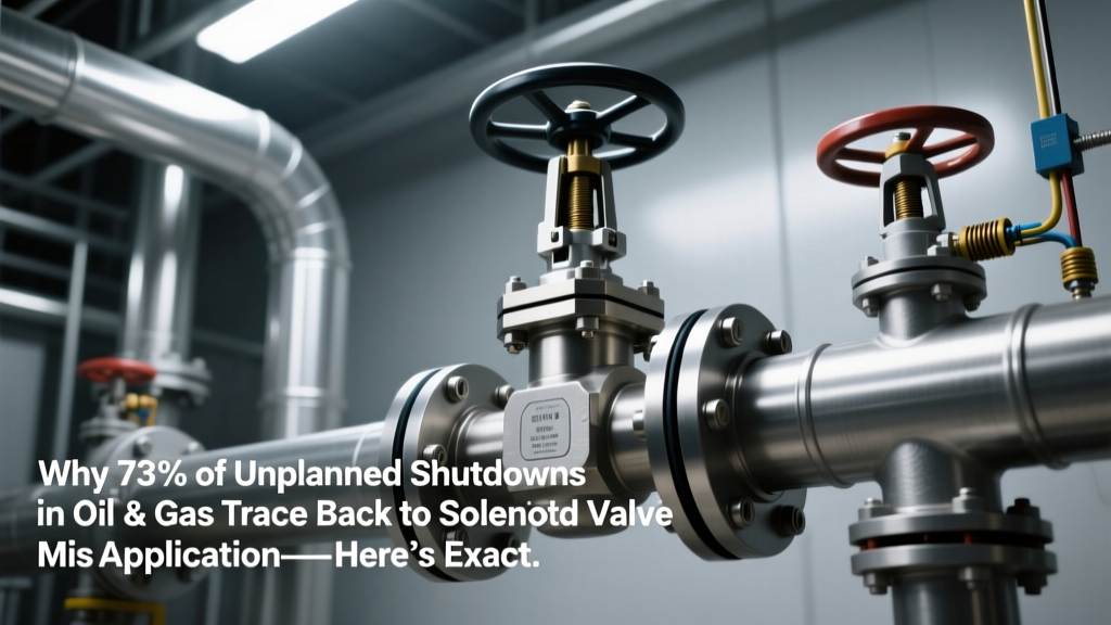 Why 73% of Unplanned Shutdowns in Oil & Gas Trace Back to Solenoid Valve Misapplication—Here’s Exactly How They’re Used (and Misused) Across Upstream, Refining, and Pipelines