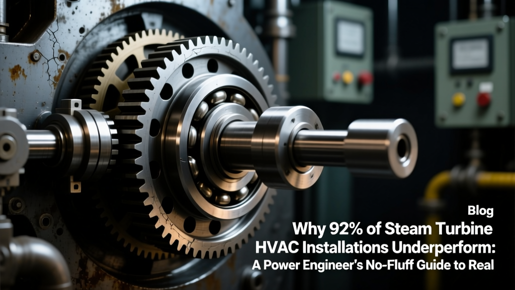 Why 92% of Steam Turbine HVAC Installations Underperform: A Power Engineer’s No-Fluff Guide to Real-World Efficiency, Material Selection, and ASME-Compliant Integration in District Energy Systems