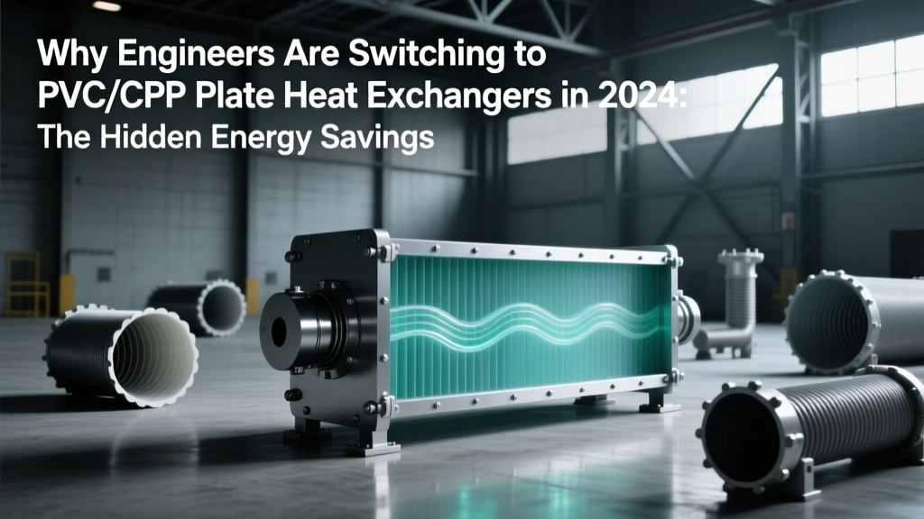 Why Engineers Are Switching to PVC/CPVC Plate Heat Exchangers in 2024: The Hidden Energy Savings, 40% Lower Lifecycle Carbon, and Where They *Actually* Outperform Stainless Steel (Not Just Corrosion Resistance)