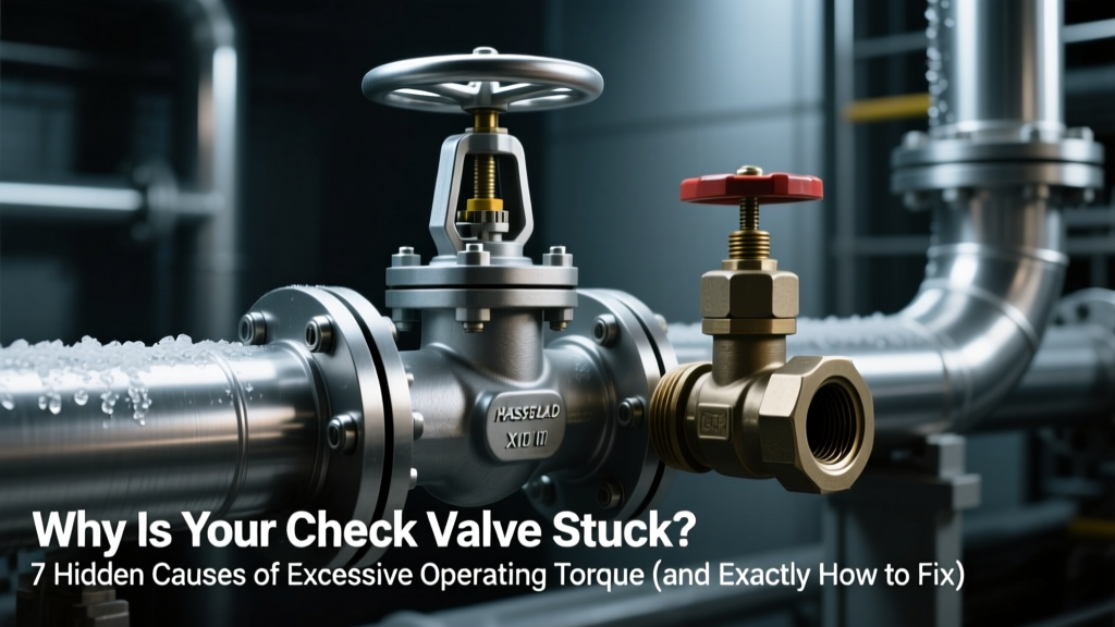 Why Is Your Check Valve Stuck? 7 Hidden Causes of Excessive Operating Torque (and Exactly How to Fix Each One—Without Replacing the Valve)
