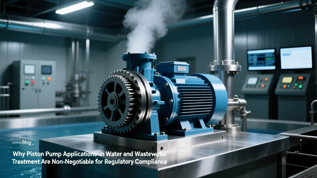 Why Piston Pump Applications in Water and Wastewater Treatment Are Non-Negotiable for Regulatory Compliance (and Why 73% of Failed NPSH Calculations Happen at the Pre-Treatment Injection Stage)