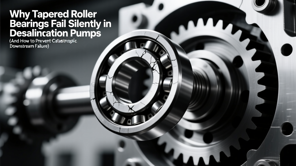 Why Tapered Roller Bearings Fail Silently in Desalination Pumps (And How to Prevent Catastrophic Downtime in Water & Wastewater Treatment Plants)