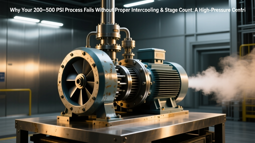 Why Your 200–500 PSI Process Fails Without Proper Intercooling & Stage Count: A High-Pressure Centrifugal Compressor Engineering Guide for Chemical, Refining, and Hydrogen Applications